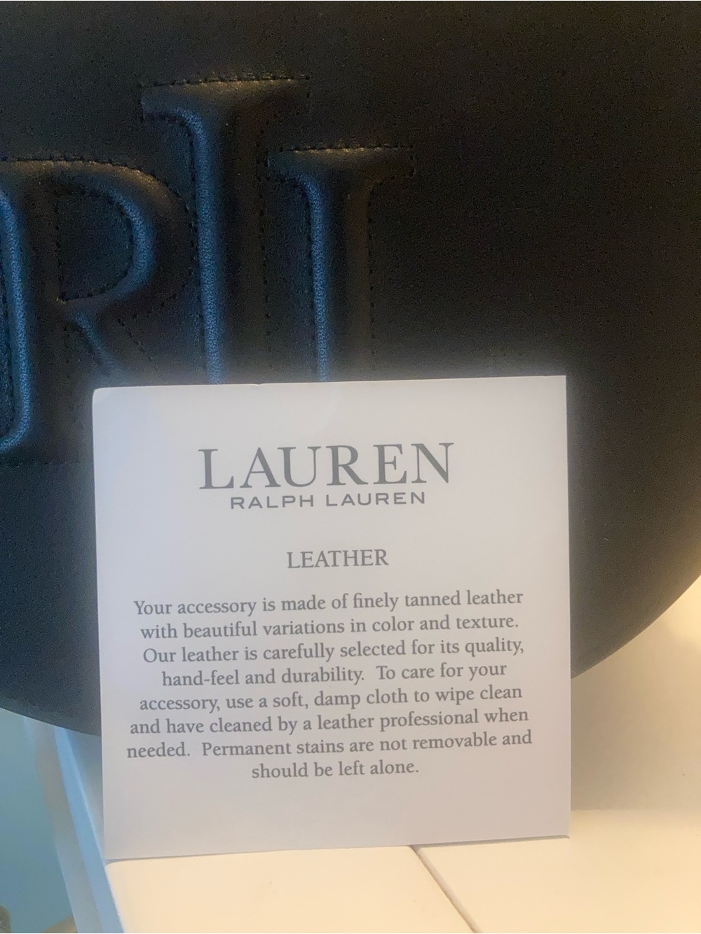 Lauren Ralph Lauren Witley Saddle Bag - Picture 10 of 10